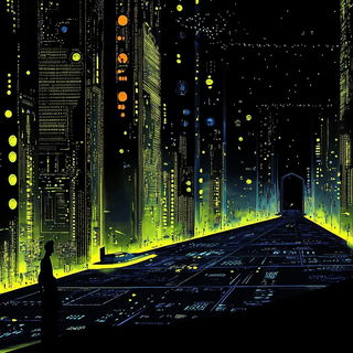 Pewterpop Bestiary style, Midjourney V6.1: cinematic shot from sci-fi movie