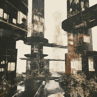 Sporeveil Ornamentalism style, Midjourney V6.1: megacity with futuristic bioarchitecture