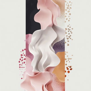 Cliffmythic style, Midjourney V6.1: abstract 3D render