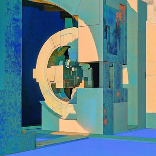 Cloudbrocade style, Midjourney V6.1: abstract 3D render