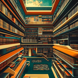Chromaflood style, Midjourney V6.1: Midlibrary