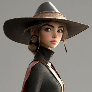 Neonolithics style, Midjourney V6.1: photographic portrait of female protagonist