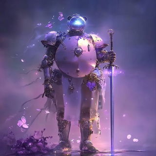 Inkshore Pastoralism style, Midjourney V6.1: concept art character design of retropunk steam knight