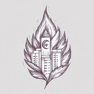 Chrysometal Gothic style, Midjourney V6.1: bold minimalist logo design for Istanbul city municipal services