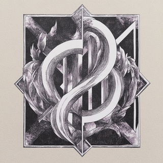 Chrysometal Gothic style, Midjourney V6.1: typographic composition with large letters