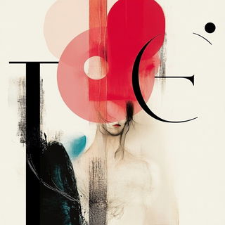 Chromegild style, Midjourney V6.1: typographic composition with large letters