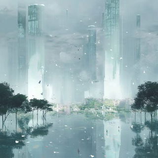 Celshadography style, Midjourney V6.1: megacity with futuristic bioarchitecture