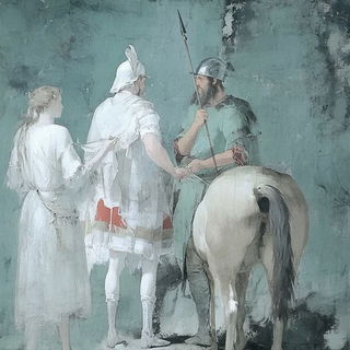 Celshadography style, Midjourney V6.1: classical 18th-century oil painting