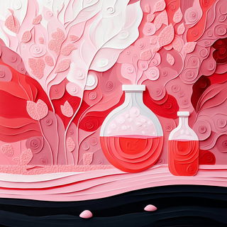 Vellum Apparatus style, Midjourney V6.1: editorial illustration for popular scientific magazine cover