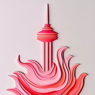 Vellum Apparatus style, Midjourney V6.1: bold minimalist logo design for Istanbul city municipal services