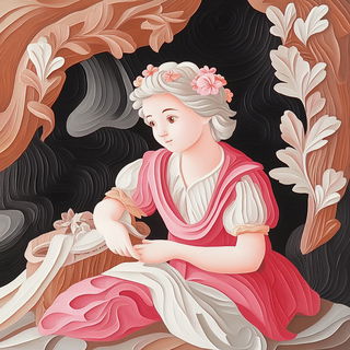 Vellum Apparatus style, Midjourney V6.1: classical 18th-century oil painting