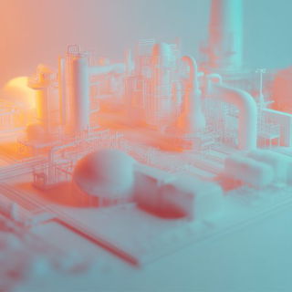 Cloudstrike Portraiture style, Midjourney V6.1: technical infrastructure blueprint schematics