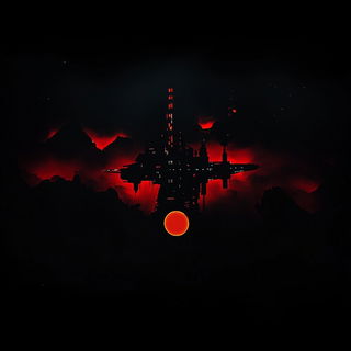 Screenweave Antiqua style, Midjourney V6.1: cinematic shot from sci-fi movie