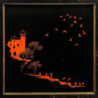 Screenweave Antiqua style, Midjourney V6.1: classical 18th-century oil painting
