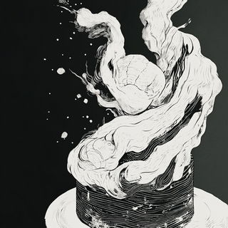 Boltsplice style, Midjourney V6.1: abstract 3D render