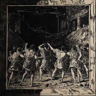 Boltsplice style, Midjourney V6.1: classical 18th-century oil painting