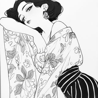 Vermilion Summerfield style, Midjourney V6.1: black-and-white manga comic strip
