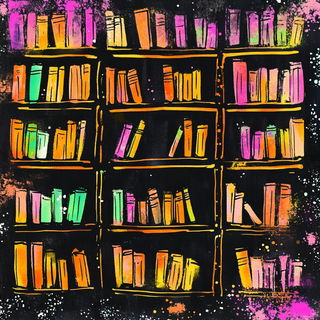 The Amber Archive style, Midjourney V6.1: Midlibrary