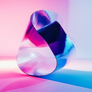 Riverlight Almanac style, Midjourney V6.1: abstract 3D render