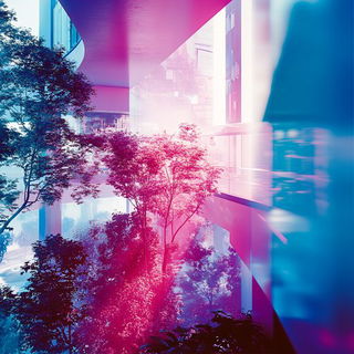 Riverlight Almanac style, Midjourney V6.1: megacity with futuristic bioarchitecture
