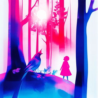 Riverlight Almanac style, Midjourney V6.1: retro fairy-tale illustration