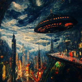 Jewelleaf Mosaic style, Midjourney V6.1: cinematic shot from sci-fi movie