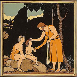 Chromabatik style, Midjourney V6.1: classical 18th-century oil painting