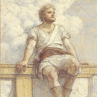 Mimograph Mythics style, Midjourney V6.1: classical 18th-century oil painting