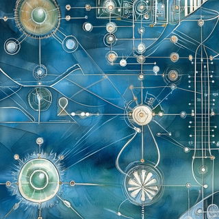 Cliffinkism style, Midjourney V6.1: technical infrastructure blueprint schematics