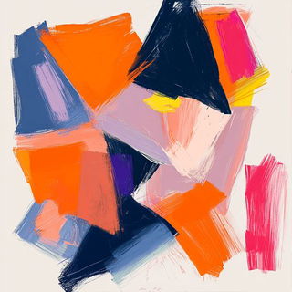 Contourium style, Midjourney V6.1: creative pattern composition