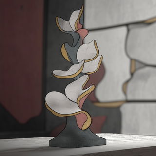 Mythopilgrimage style, Midjourney V6.1: abstract 3D render