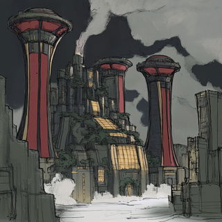 Mythopilgrimage style, Midjourney V6.1: megacity with futuristic bioarchitecture