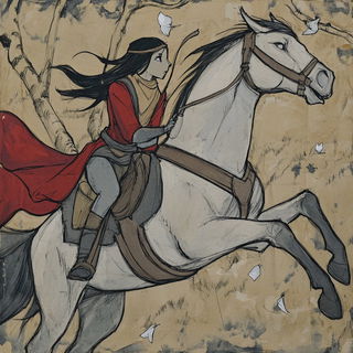 Mythopilgrimage style, Midjourney V6.1: traditional folk art