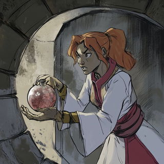 Mythopilgrimage style, Midjourney V6.1: editorial illustration for popular scientific magazine cover