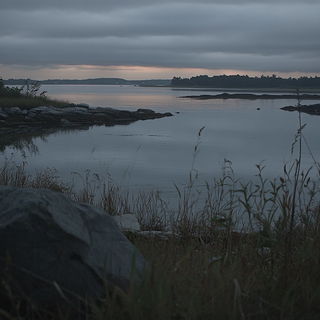 Mythopilgrimage style, Midjourney V6.1: realistic landscape photograph of quiet dawn
