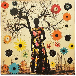 Tealectrum style, Midjourney V6.1: traditional folk art