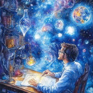 Cloudleaf Chartwork style, Midjourney V6.1: editorial illustration for popular scientific magazine cover