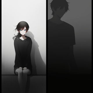 Mintwater Imposition style, Midjourney V6.1: black-and-white manga comic strip