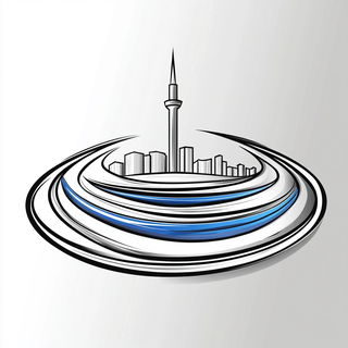 Abyssal Fossilism style, Midjourney V6.1: bold minimalist logo design for Istanbul city municipal services