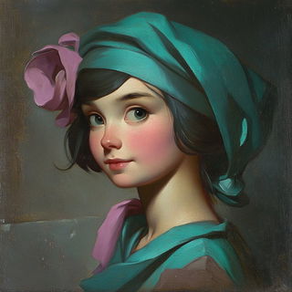Palafitte Chromapop style, Midjourney V6.1: classical 18th-century oil painting