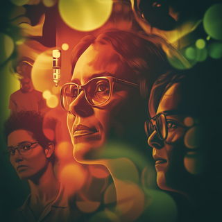Marblenox style, Midjourney V6.1: editorial illustration for popular scientific magazine cover