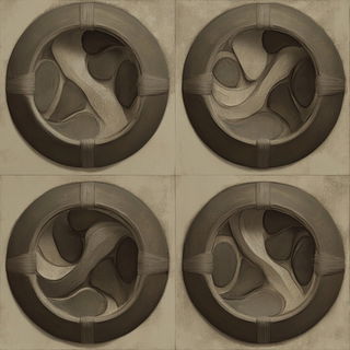 Scriptorium Aperture style, Midjourney V6.1: creative pattern composition