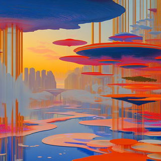 Caffenol Domesticism style, Midjourney V6.1: megacity with futuristic bioarchitecture