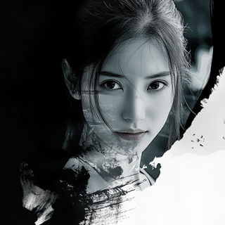 Scarpstory style, Midjourney V6.1: photographic portrait of female protagonist