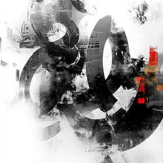Scarpstory style, Midjourney V6.1: typographic composition with large letters