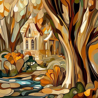 Basalt Retina style, Midjourney V6.1: retro fairy-tale illustration