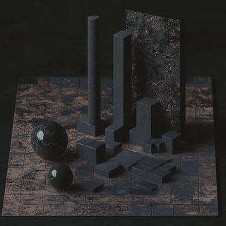 Siltbacklit style, Midjourney V6.1: abstract 3D render