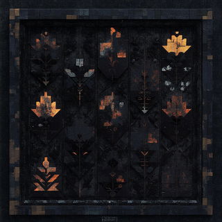 Siltbacklit style, Midjourney V6.1: traditional folk art