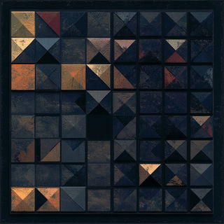 Siltbacklit style, Midjourney V6.1: creative pattern composition