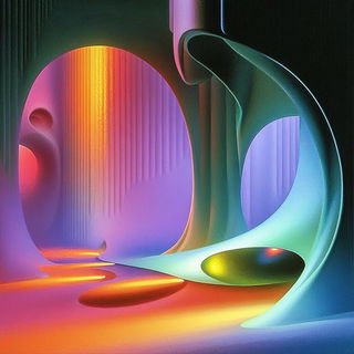 Lithocelestia style, Midjourney V6.1: abstract 3D render